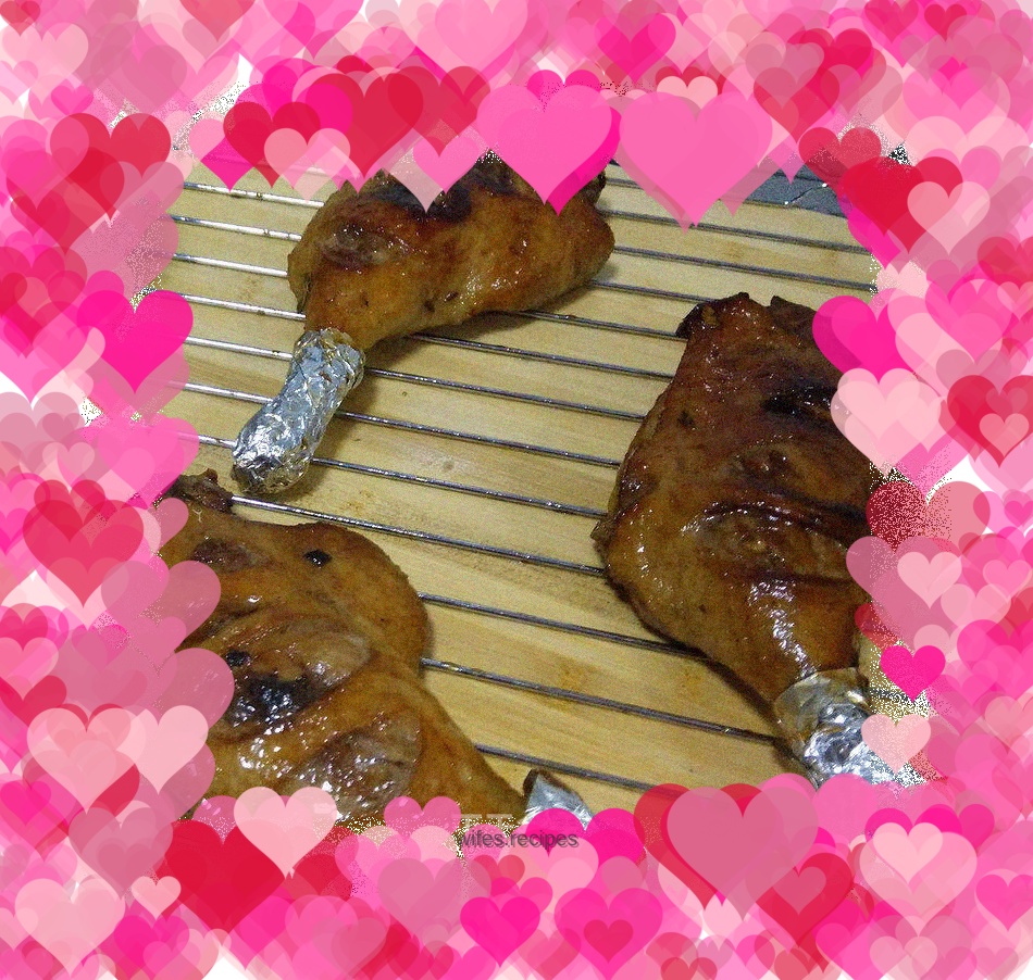 Roast duck legs (electrical box)