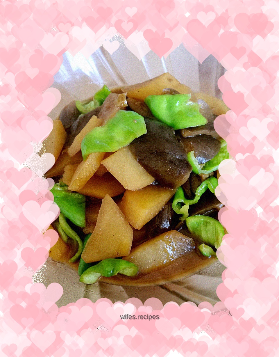 Stewed local three delicacies