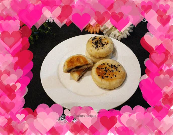 Baked bean paste brown sugar cake