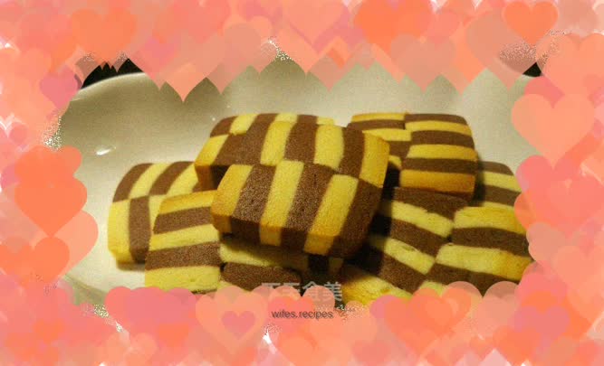 Double Flavor Checker Cookies