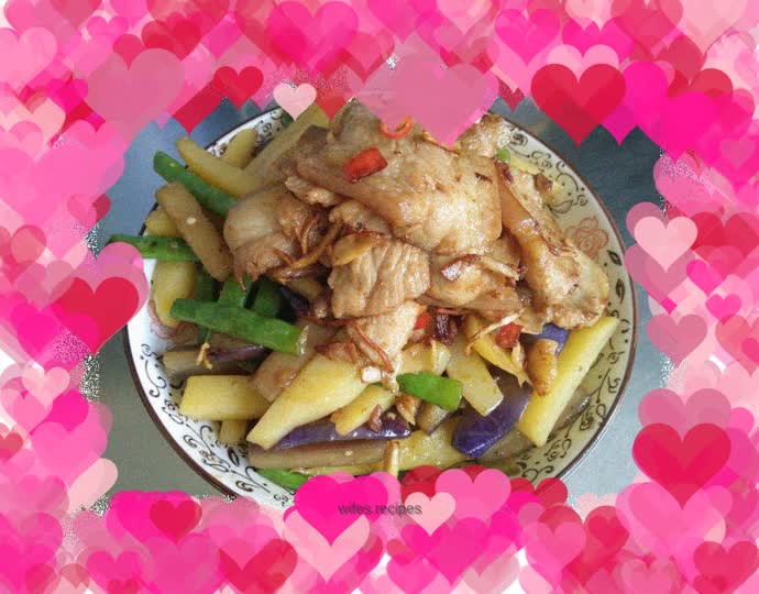 Fresh ground vegetables