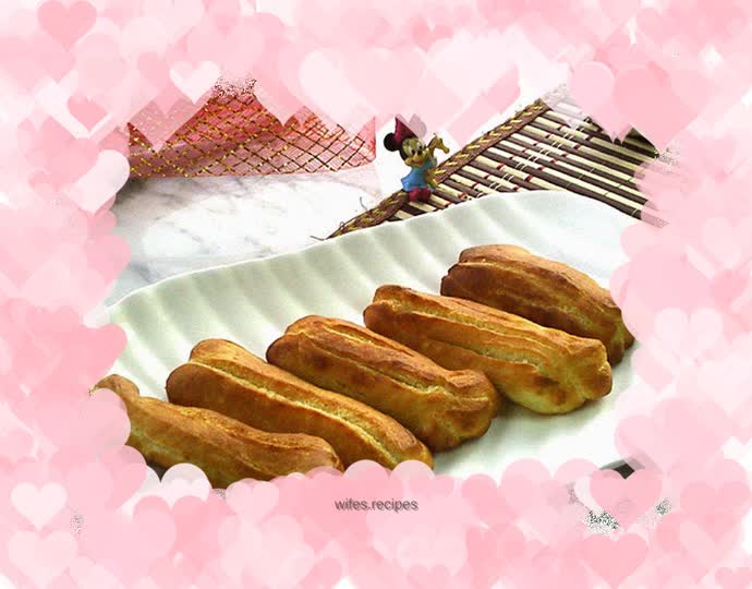 Air fryer version of long fried pancakes