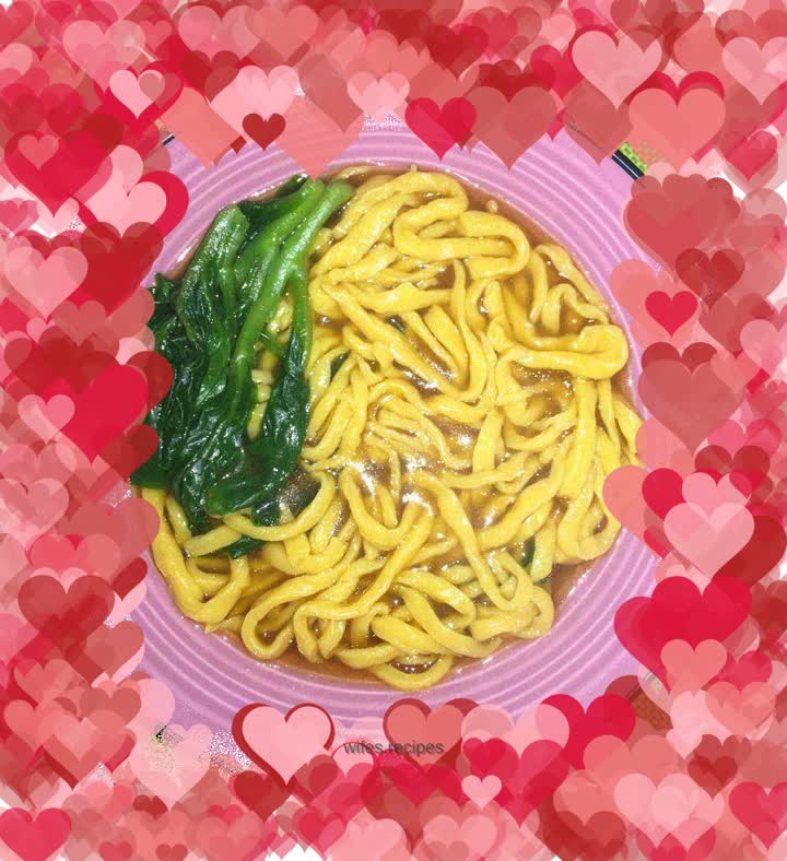 Pumpkin noodles