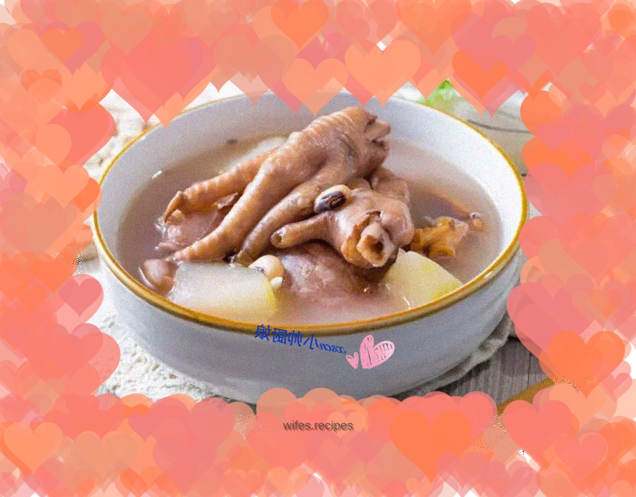 Octopus and Chicken Feet Soup