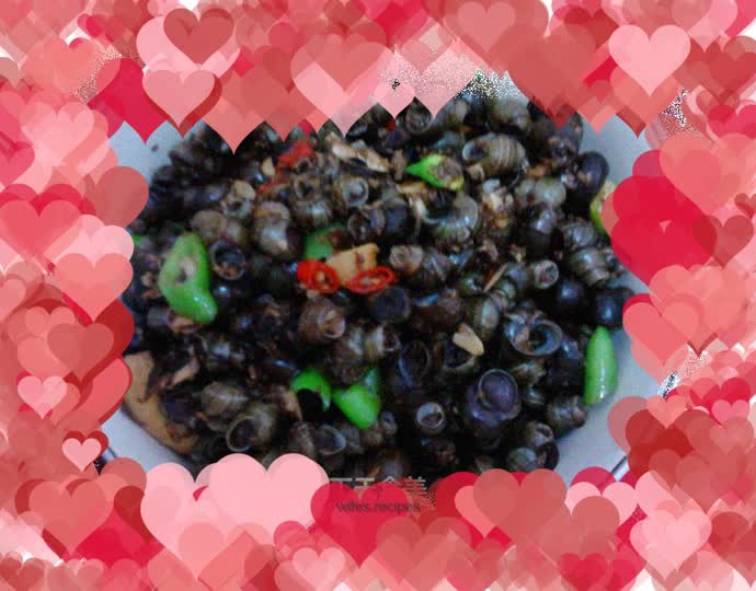 A different method - Fried snails with cumin