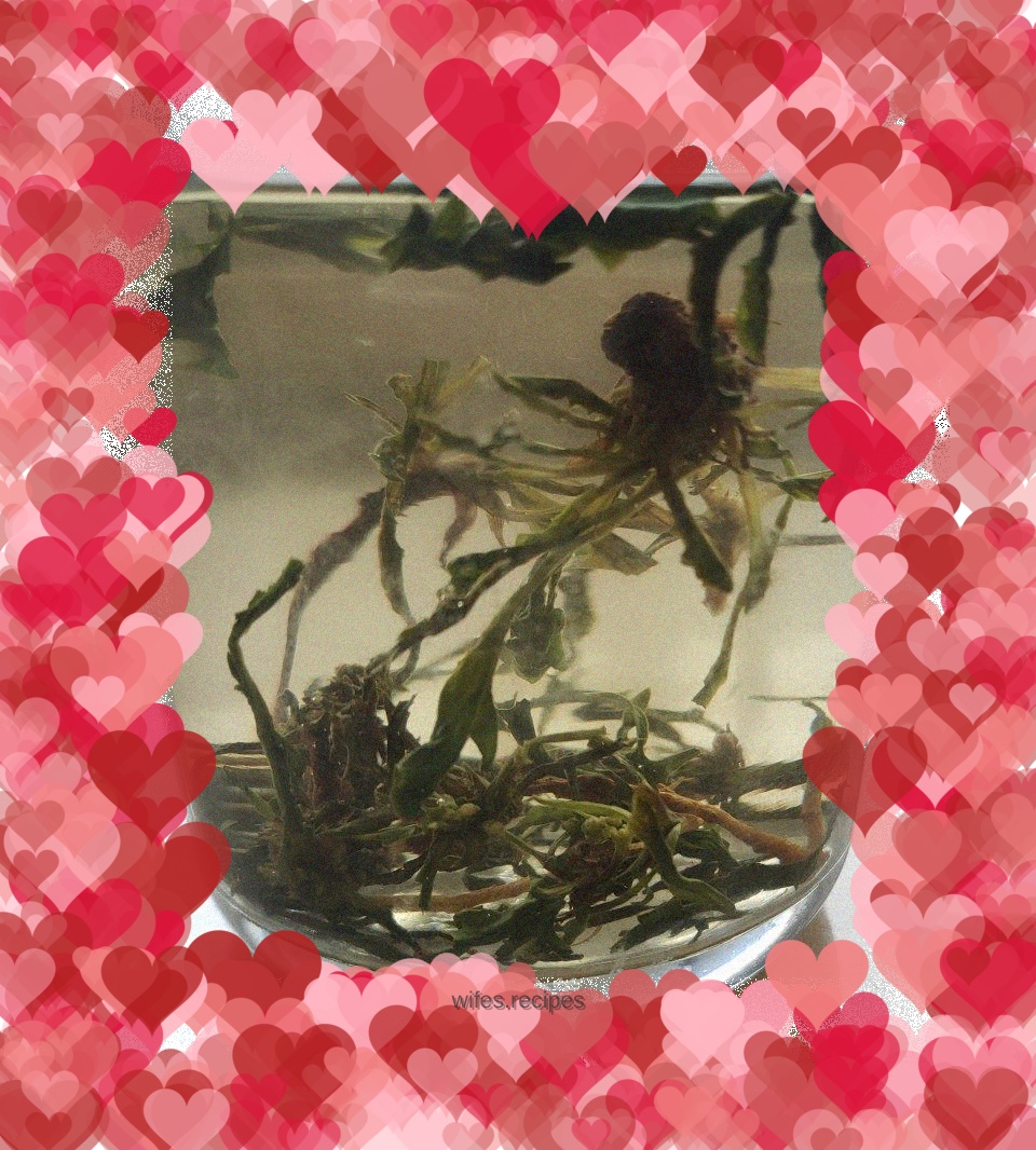 Bitter greens spring tea