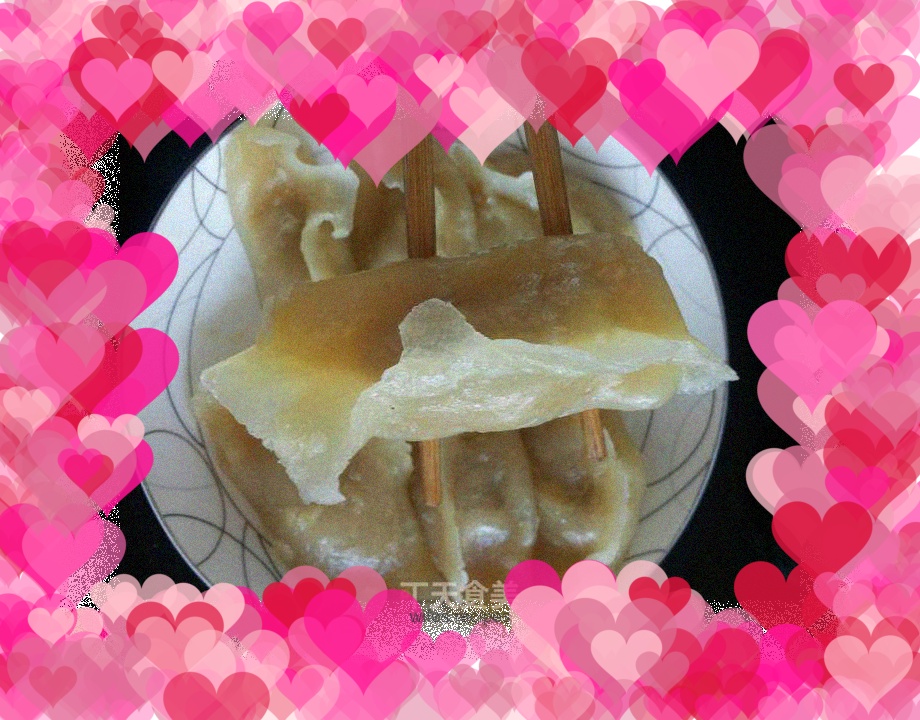 "Crystal steamed dumplings" without adding a little flour