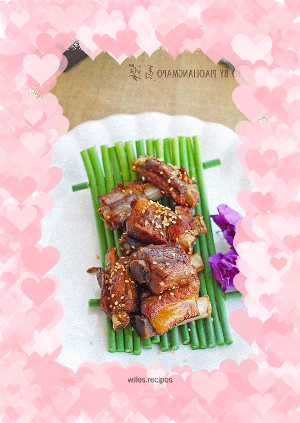 In the process of applying autumn fat---Grilled Pork Ribs with XO Sauce