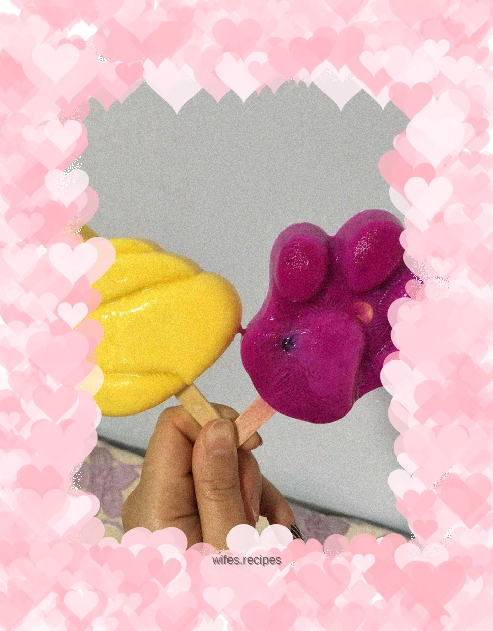 Pure fruit juice ice cream