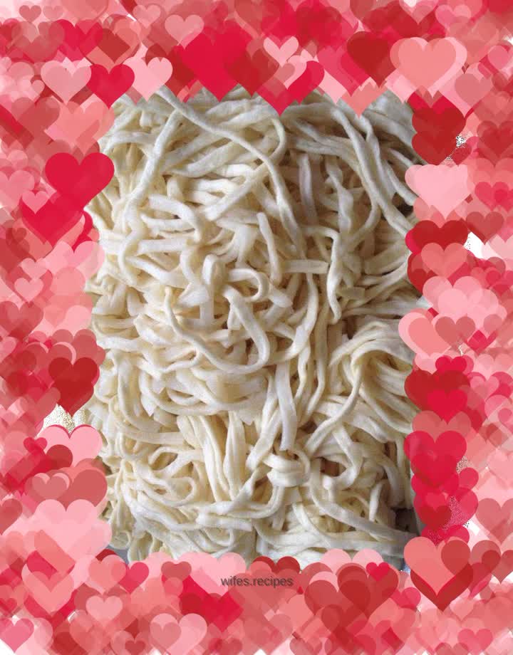 Fried noodles with mixed vegetables