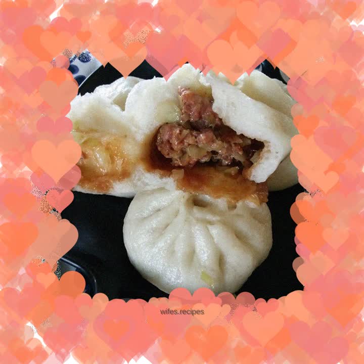 Cabbage and pork buns