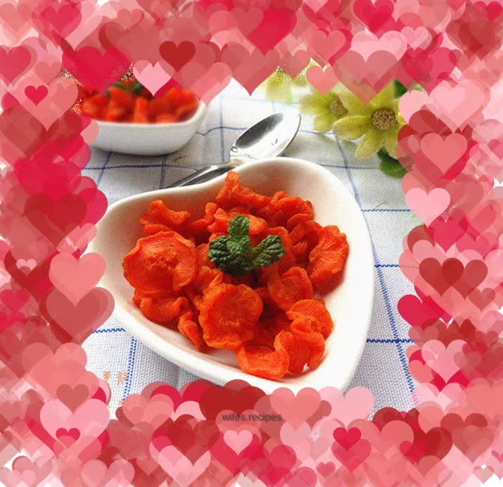 Dried carrots---Homemade healthy snacks