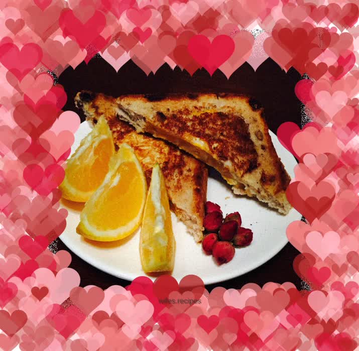 Miss An’s Breakfast Shop~Cheese, Ham and Egg Toast