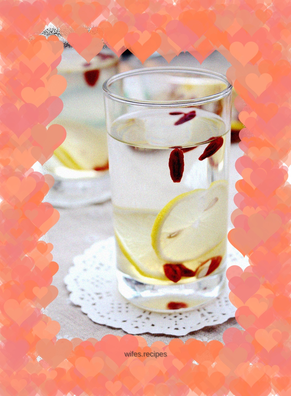 Lemon wolfberry tea