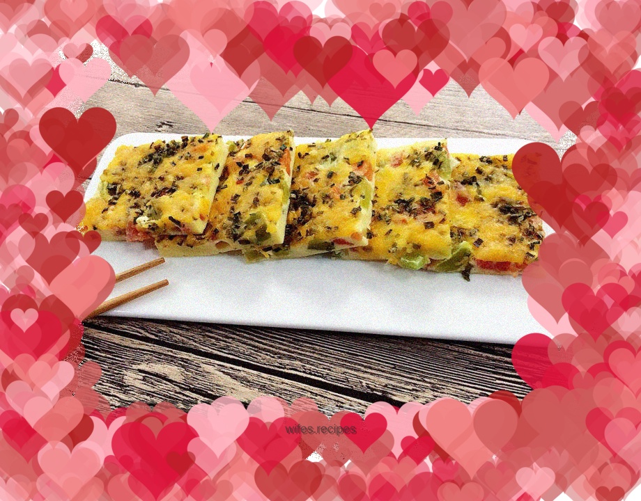 Fresh and elegant lunch side dishes·Pastoral egg pancake