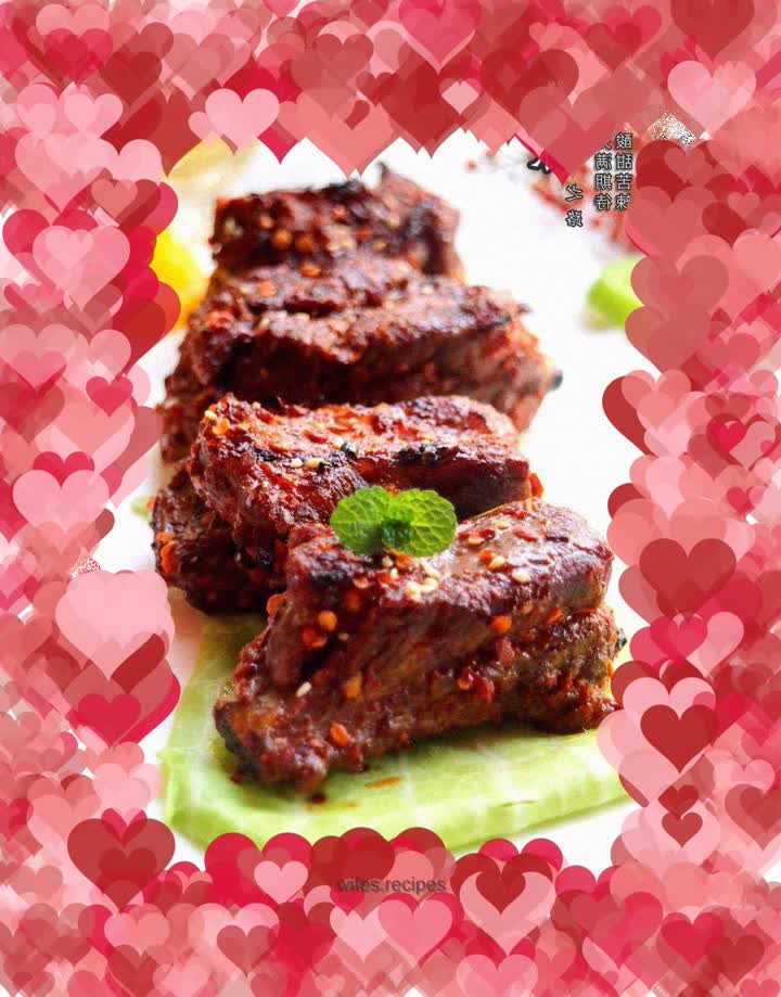 Grilled Spicy Pork Ribs