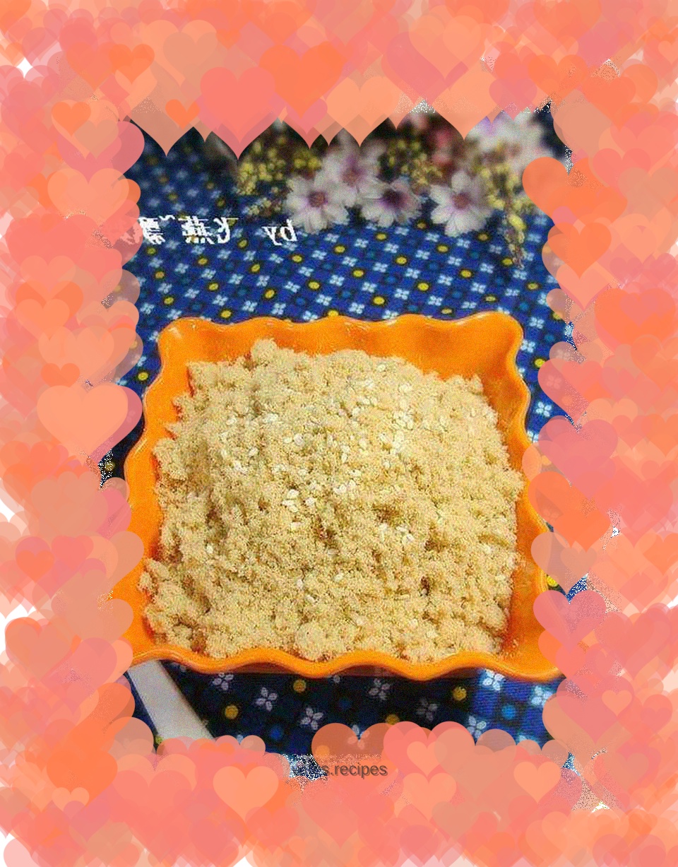 Bread machine version【pork floss】
