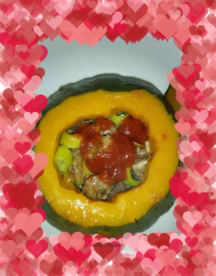 Chicken and Pumpkin Cup