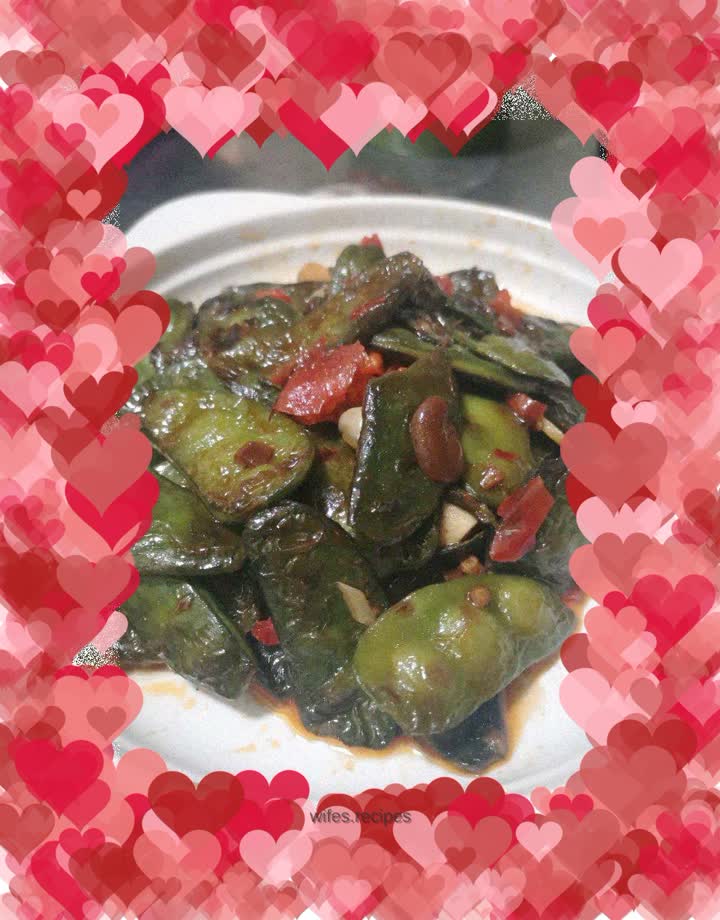 Braised lentils with soy sauce