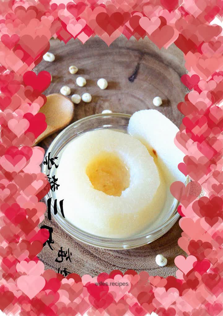 Stewed Pears with Sichuan Scallops in Rock Sugar