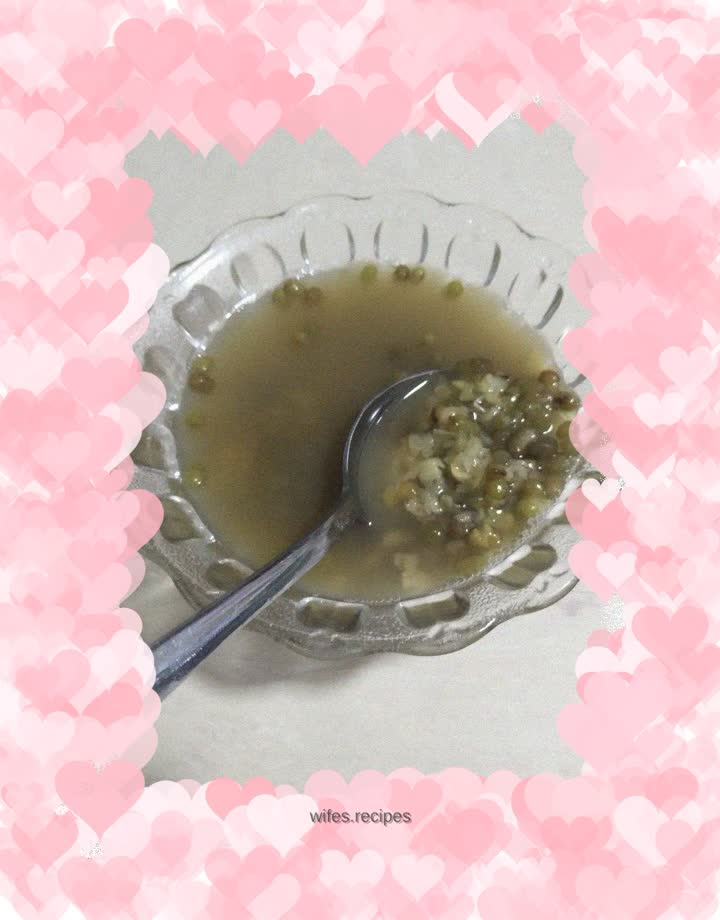Mung bean soup