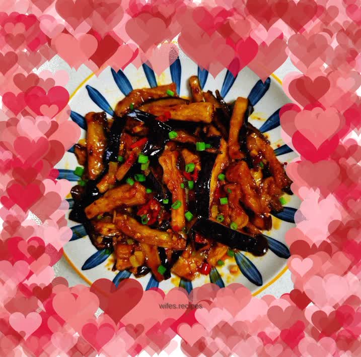 Fish-flavored eggplant