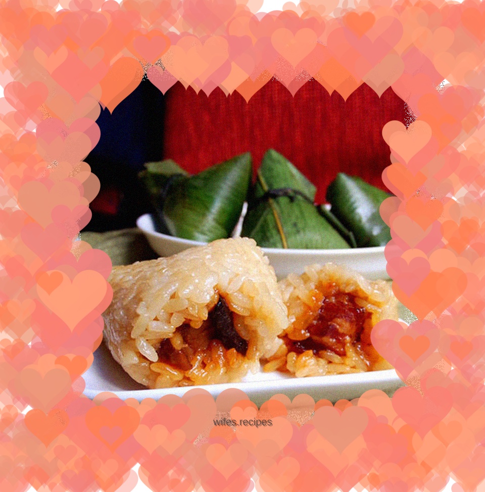 Even a novice can make rice dumplings: Five-spice fresh meat rice dumplings