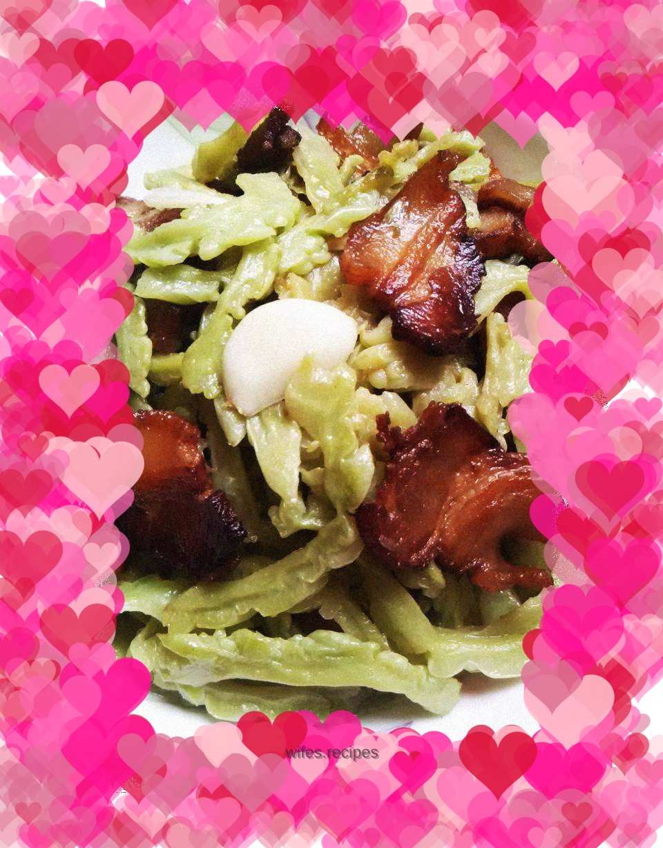 Fried Bitter Gourd with Bacon