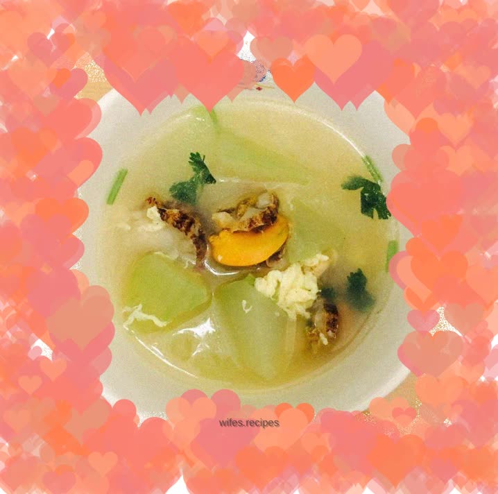 Wintermelon and Scallop Soup