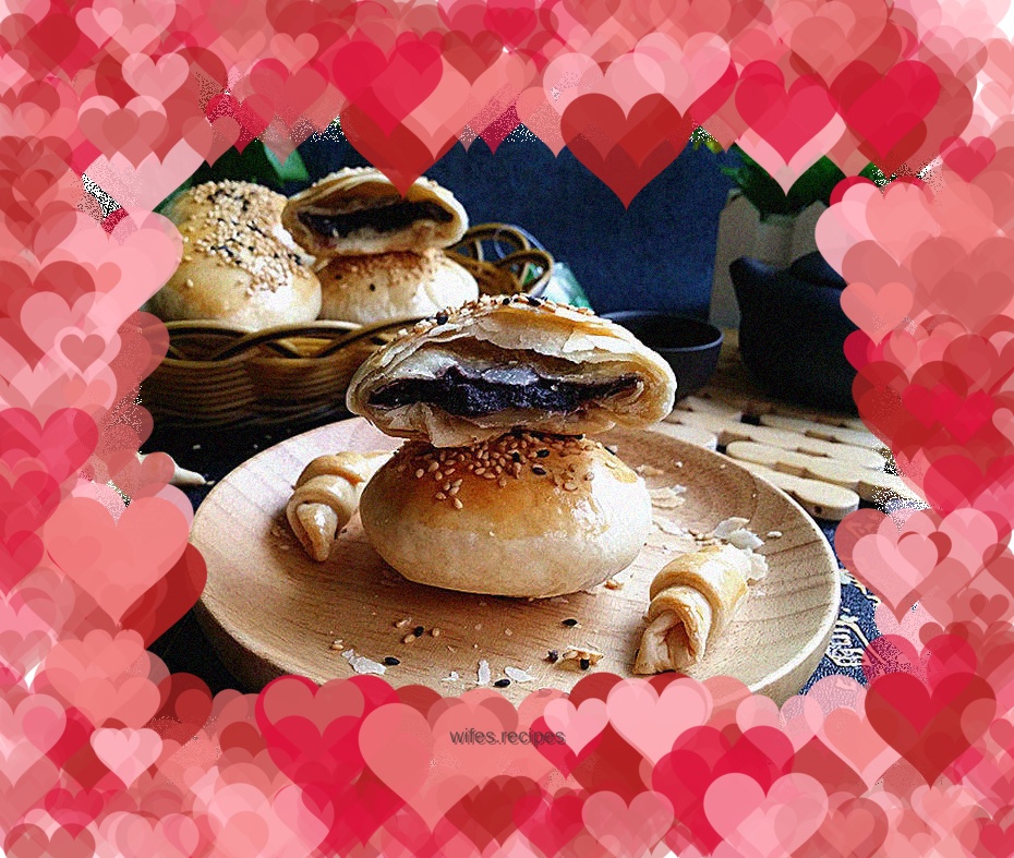 Black sesame, walnut and mulberry stuffing