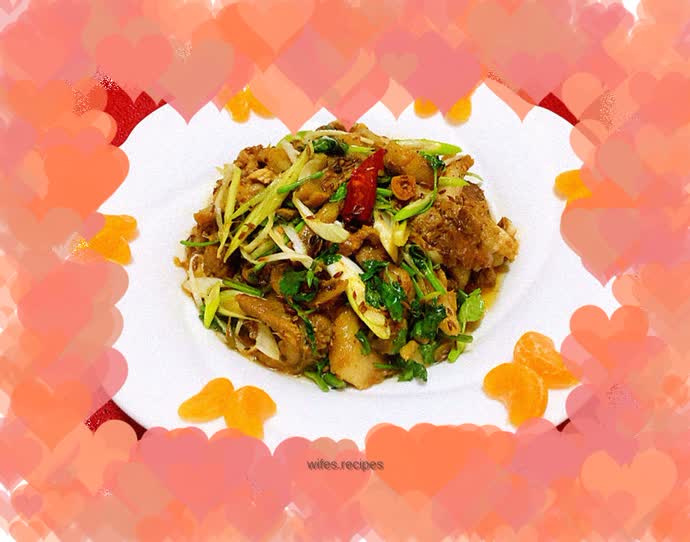 Sautéed Lamb Cheeks with Cumin and Scallions