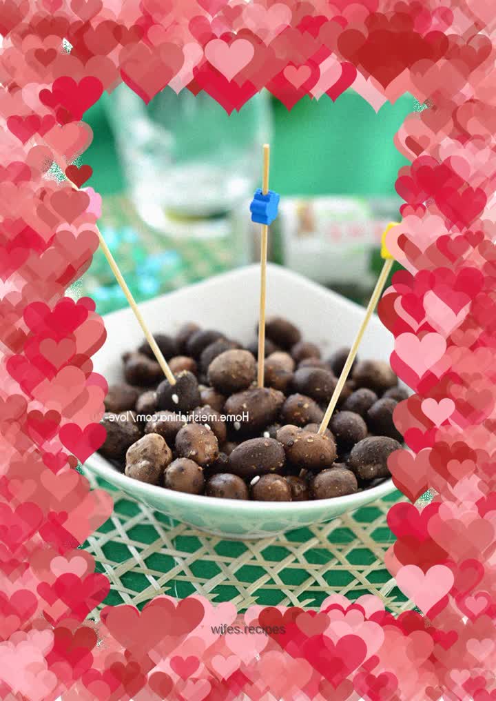 Salt and pepper yam beans