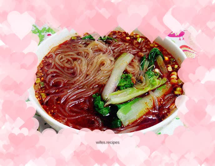 Homemade Hot and Sour Noodles