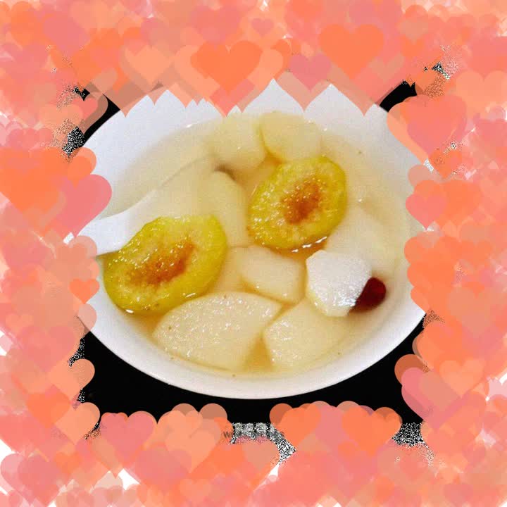 Stewed Figs with Rock Sugar, Snow Pear, Red Dates