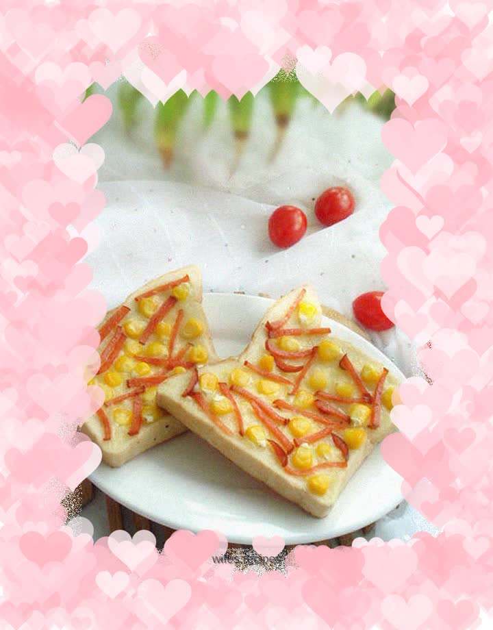 Corn Toast Pizza