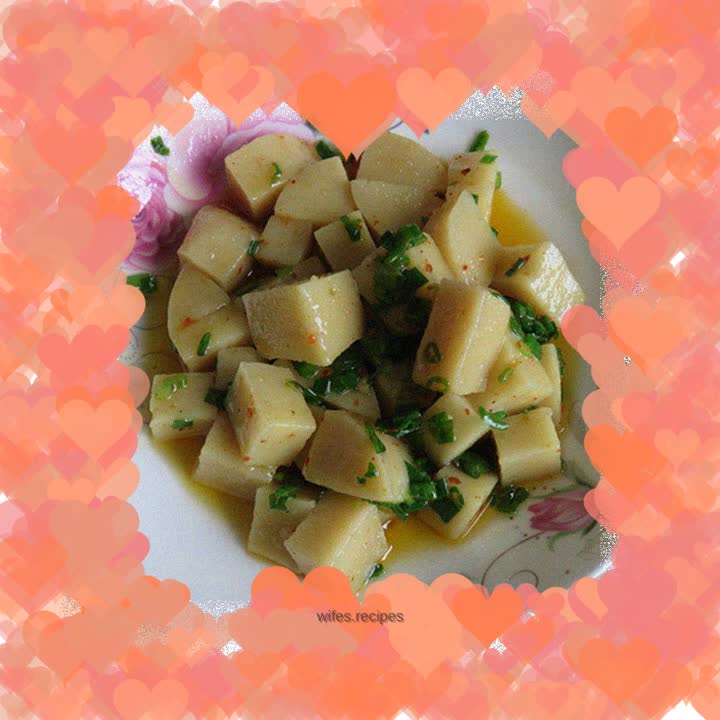Farmhouse homemade cold rice tofu is soft and glutinous