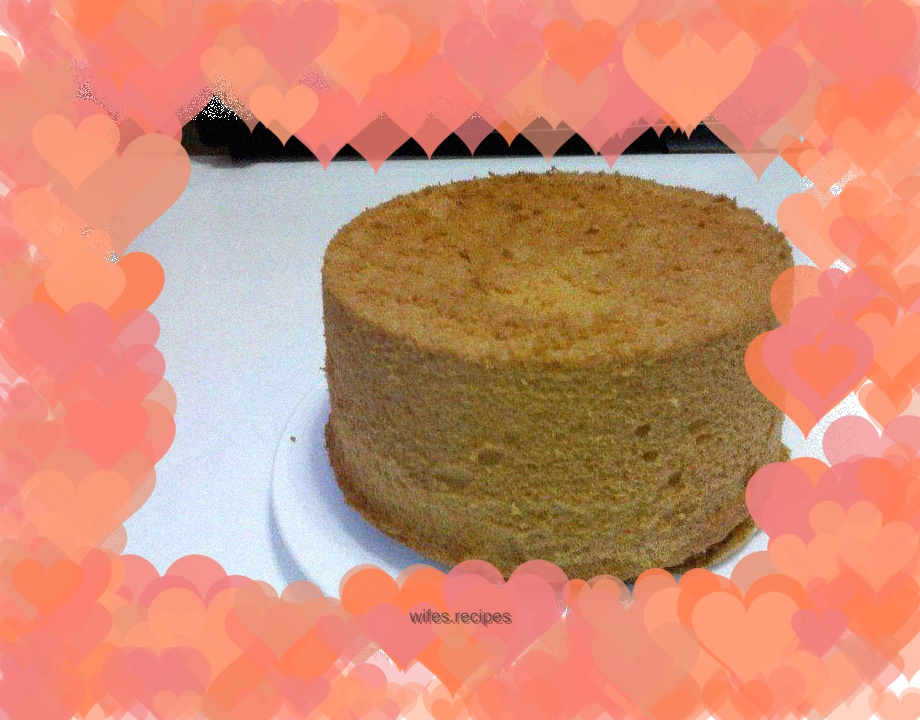 6 inch chiffon cake base