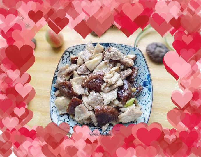 Mushroom meat slices