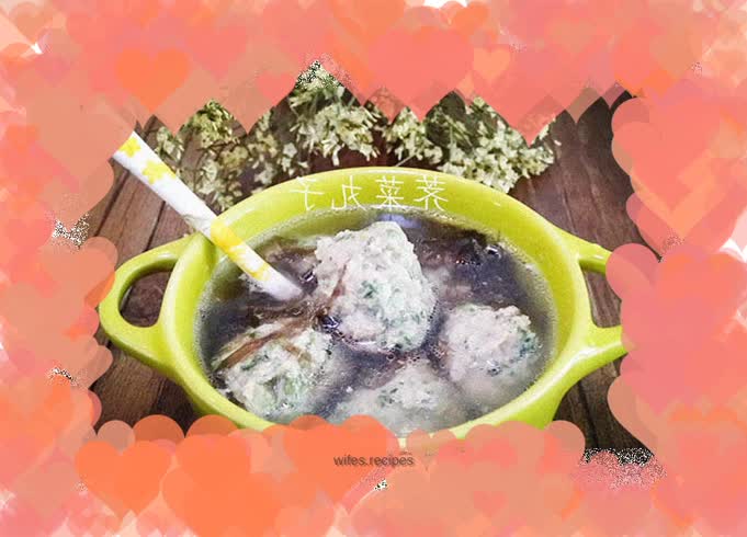 Shepherd's Purse Balls: The delicious round ball soup that evokes spring