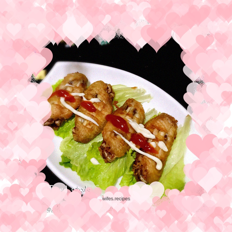 Sweet and Sour Fried Chicken Wings