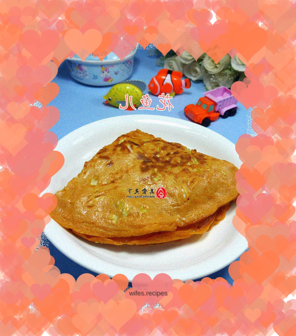 Spicy Cabbage Egg Pancake