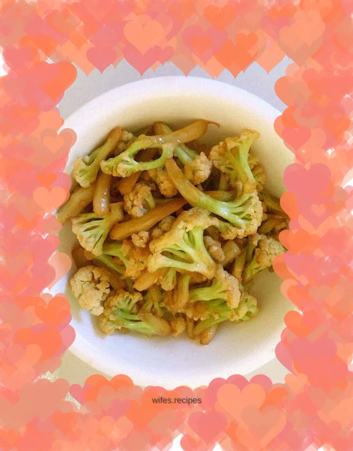 Vegetarian Stir-fried Cauliflower