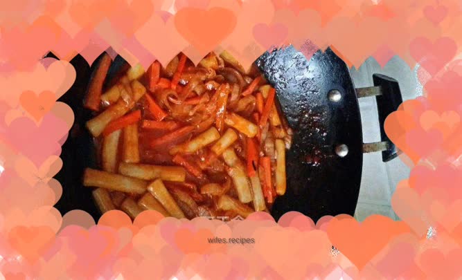 Korean Spicy Rice Cake