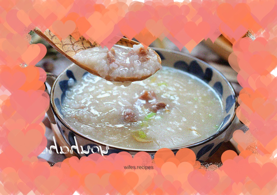 Beef porridge