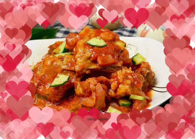 Pork Ribs with Tomato Sauce