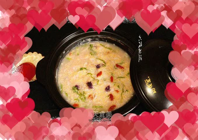 Make a pot of beautiful and delicious vegetable porridge