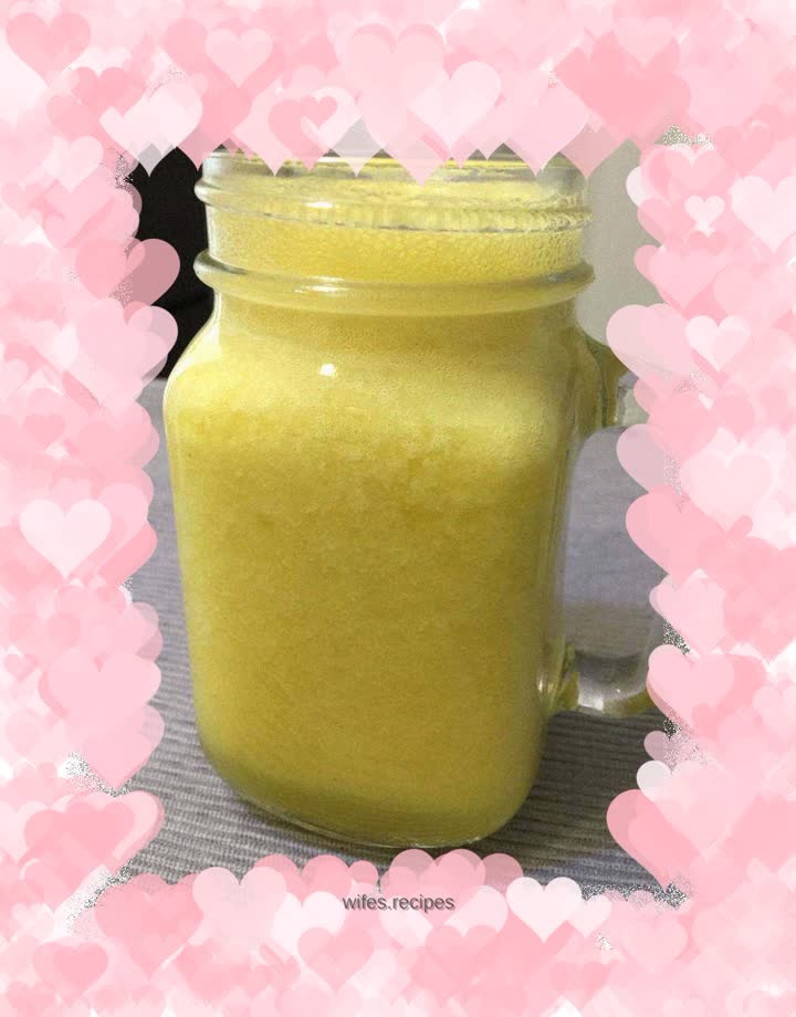 Apple, Pineapple and Chrysanthemum Juice