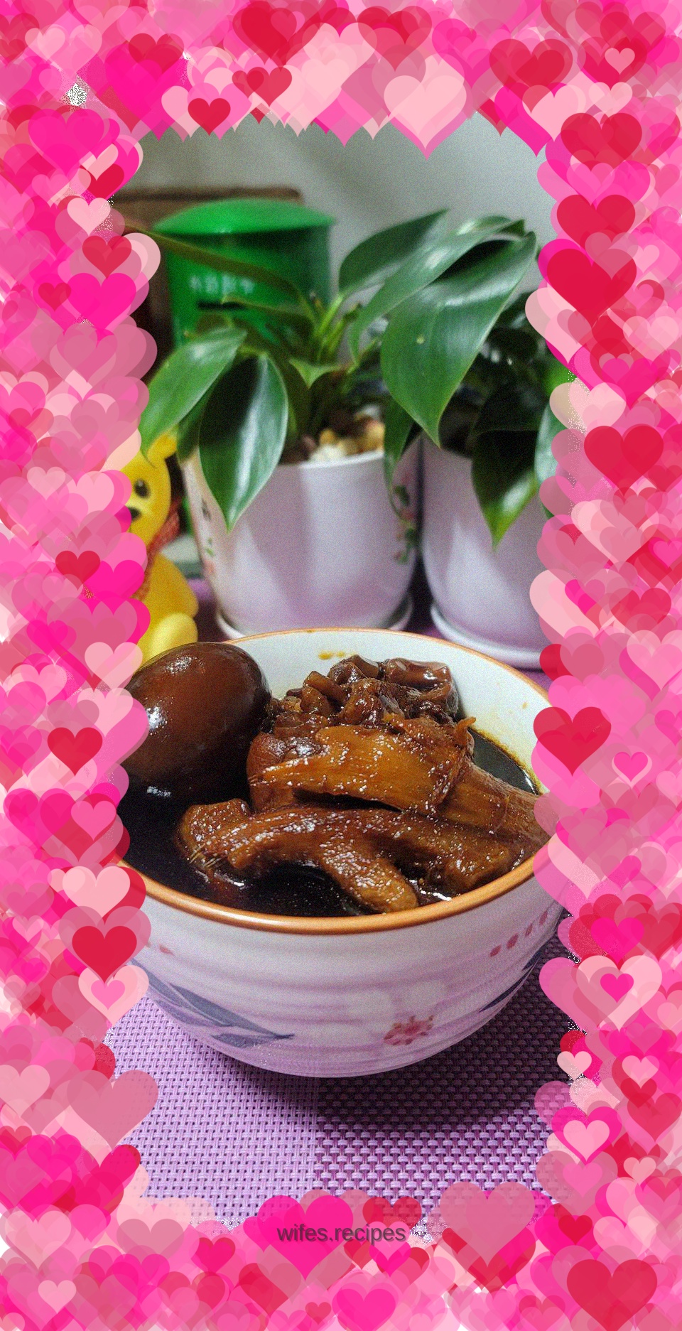 Pork Knuckles, Ginger and Vinegar Eggs