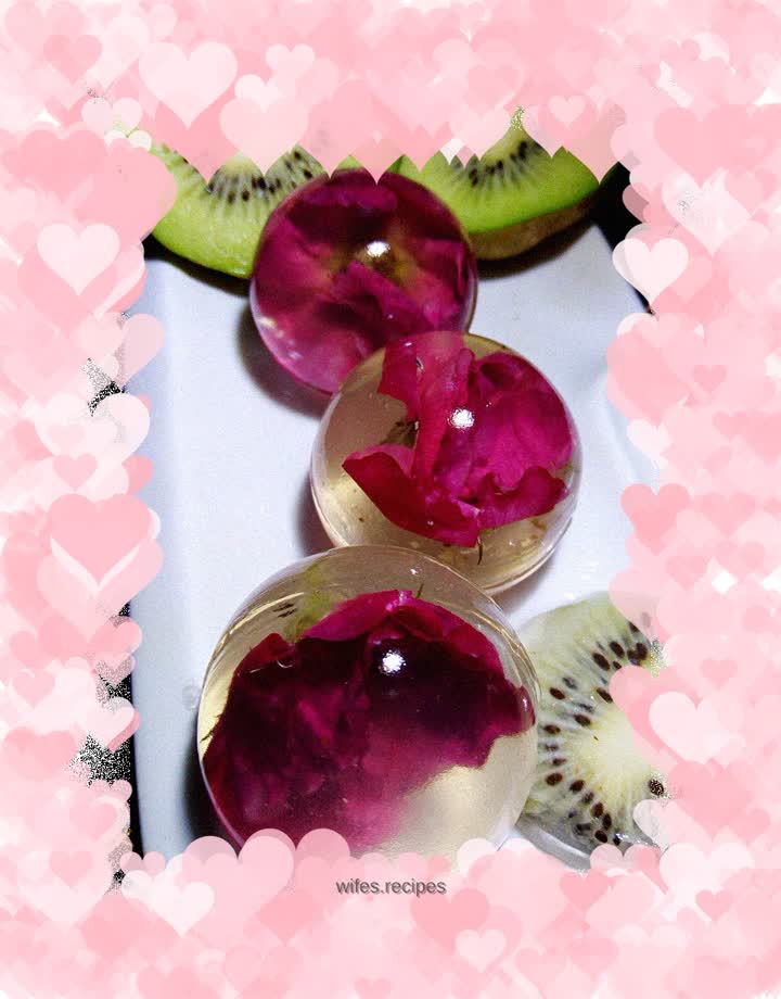 Rose Water Shingen Cake