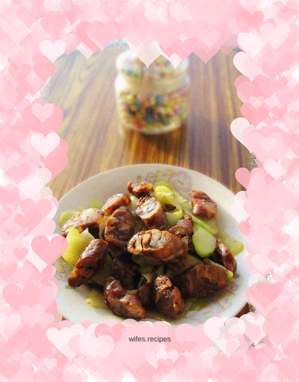 Sautéed Chayote with Sausage